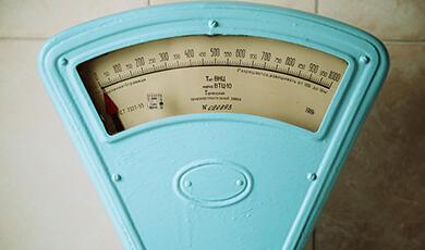 Old-fashioned scales