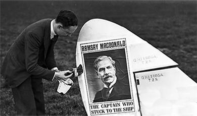 Ramsay Macdonald election poster 1931