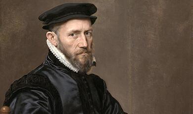 Painting of Thomas Gresham by Anthonis Mor
