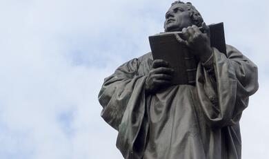 stature of Martin Luther