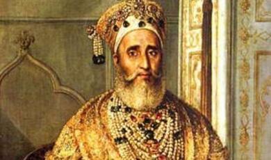 Bahadur Shah Zafar’s oil portrait