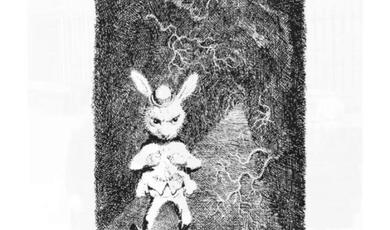 Illustration of the White Rabbit