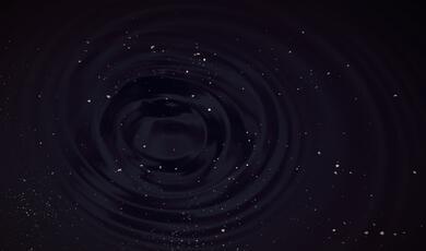 a ripple in space