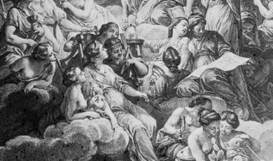 The Frontispiece of the Encyclopédie  a classical allegorical scene