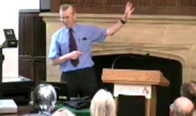 frank close giving a lecture